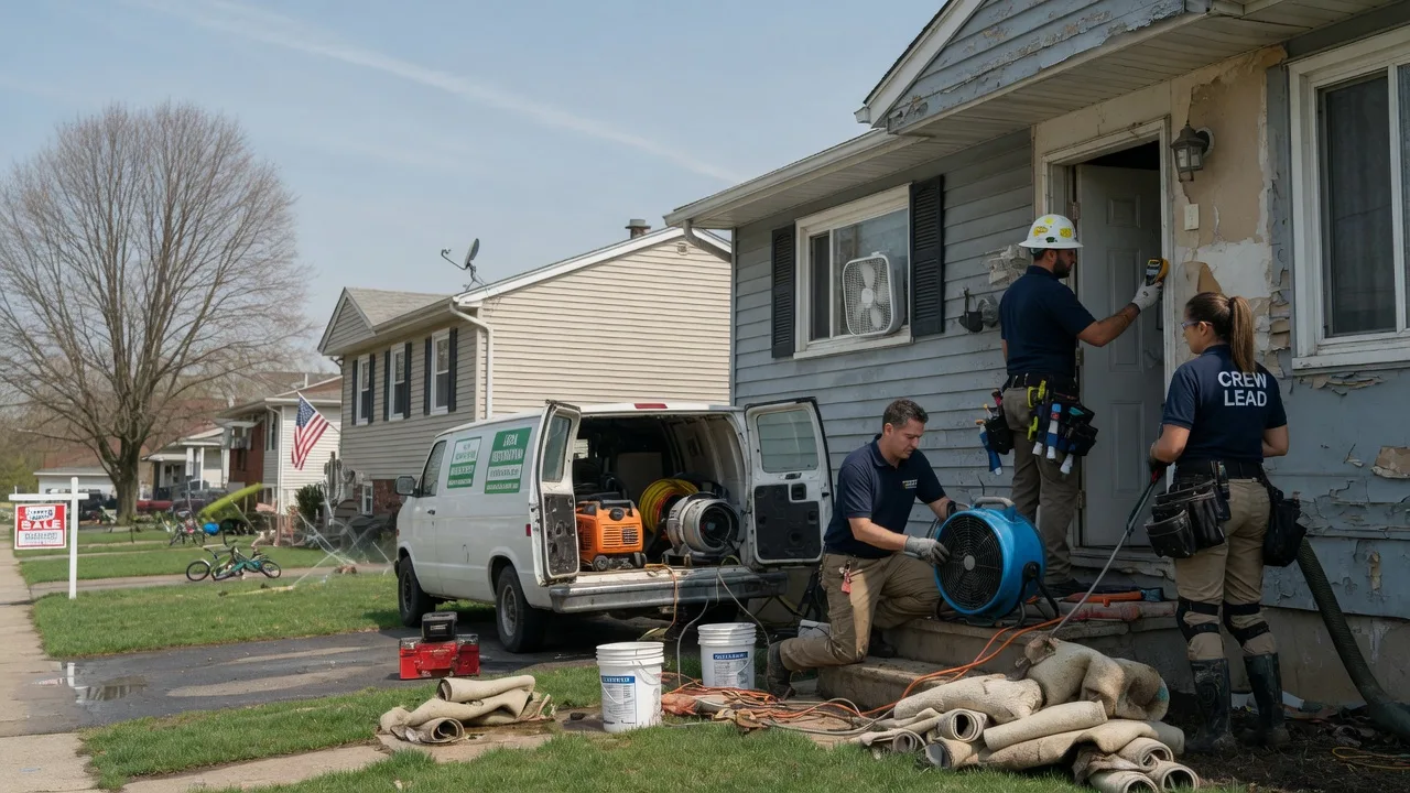 Flood Cleanup in Stringtown, OK near me