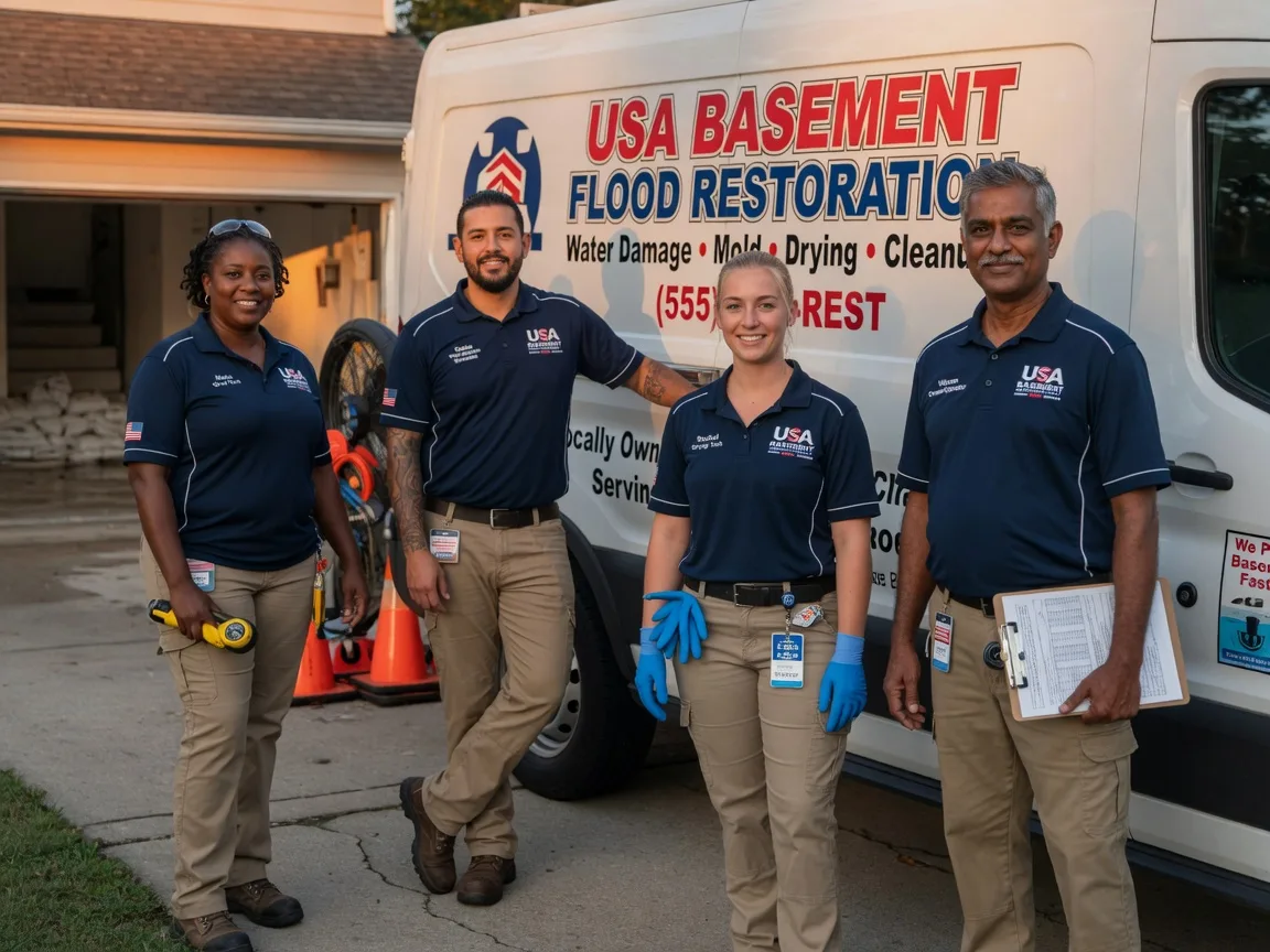 Basement Flood Cleanup company in Stringtown, OK