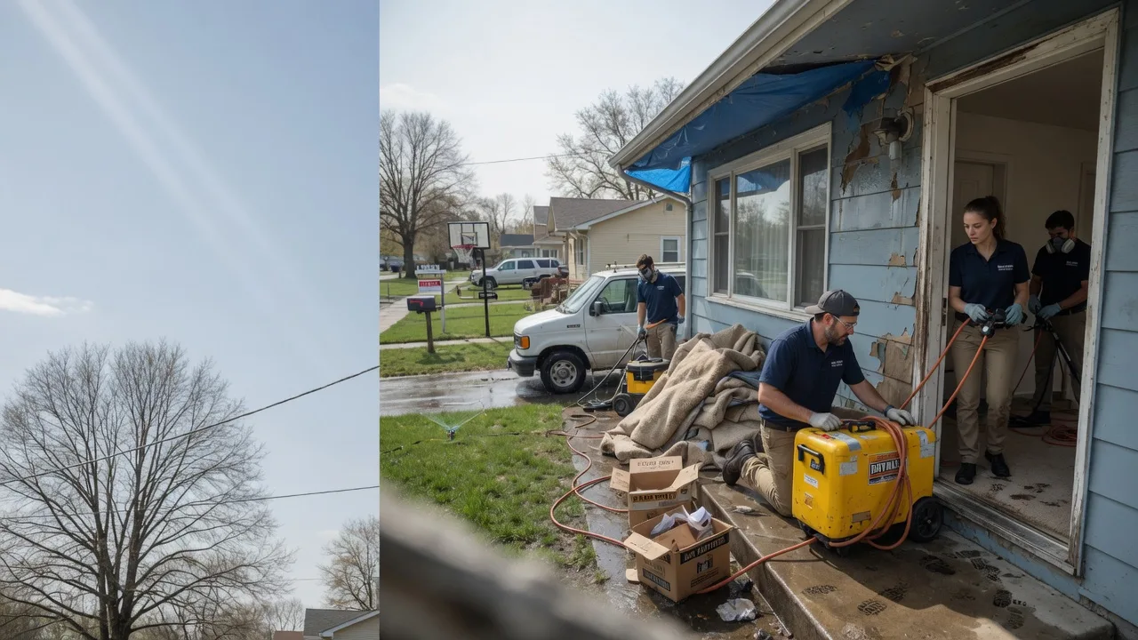 Basement Flood Cleanup in Stringtown, OK near me